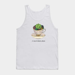 Cup of plants Tank Top